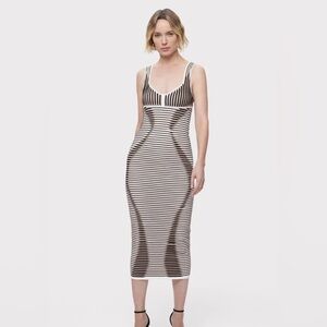 Herve Leger Layla Midi Dress